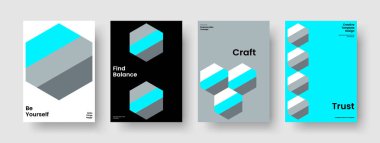 Yaratıcı İş Sunumu Tasarımı. Geometrik Arkaplan Şablonu. Soyut Kitap Kapağı Düzeni. Pankart. Poster. Rapor verin. Broşür. El ilanı. Not defteri. Katalog. Broşür. El ilanı. Marka Kimliği