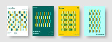 Yaratıcı Broşür Düzeni. Modern Arkaplan Tasarımı. Geometrik Flyer Şablonu. Poster. İş sunumu. Rapor verin. Pankart. Kitap kapağı. Marka Kimliği. Broşür. Katalog. Reklamcılık. Not Defteri