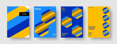 İzole Poster Şablonu. Geometrik Flyer Tasarımı. Yaratıcı Sancak Düzeni. Broşür. Kitap kapağı. Rapor verin. Geçmişi. İş sunumu. Haber bülteni. Reklamcılık. Broşür. Not Defteri