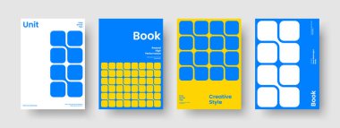 İzole Poster Şablonu. Yaratıcı Flyer Tasarımı. Geometrik İş Sunum Düzeni. Kitap kapağı. Pankart. Geçmişi. Broşür. Rapor verin. Portföy. Günlük. Dergi. Reklamcılık. Not Defteri