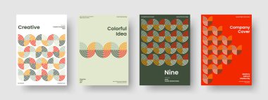 Geometrik Kitap Kapağı Tasarımı. Modern İş Sunumu Mizanpajı. İzole edilmiş Flyer Şablonu. Broşür. Pankart. Geçmişi. Poster. Rapor verin. Reklamcılık. Portföy. Dergi. Günlük. Haber bülteni