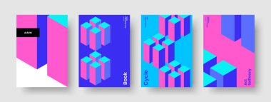 İzole Broşür Şablonu. Yaratıcı Flyer Düzeni. Geometrik İş Sunumu Tasarımı. Kitap kapağı. Rapor verin. Geçmişi. Poster. Pankart. Reklamcılık. Marka Kimliği. Broşür. Haber bülteni. Not Defteri