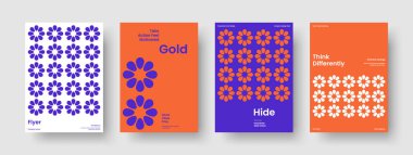 Yaratıcı İş Sunum Şablonu. Soyut Kitap Kapağı Tasarımı. İzole edilmiş arka plan düzeni. Broşür. Pankart. El ilanı. Rapor verin. Poster. Haber bülteni. Dergi. El ilanı. Reklamcılık. Broşür