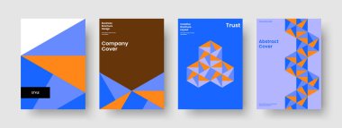 Modern Rapor Şablonu. İzole edilmiş Banner Planı. Geometrik Flyer Tasarımı. Kitap kapağı. Broşür. Poster. Geçmişi. İş sunumu. Dergi. Haber bülteni. Marka Kimliği. Broşür. Not Defteri