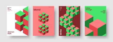 Modern Kitap Kapağı Şablonu. İzole Flyer Tasarımı. Geometrik Poster Düzeni. Broşür. Geçmişi. İş sunumu. Pankart. Rapor verin. Katalog. El ilanı. Marka Kimliği. Haber bülteni. Günlük