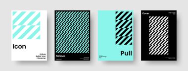 Geometrik Flyer Şablonu. Yaratıcı Broşür Düzeni. İzole edilmiş İş Sunumu Tasarımı. Kitap kapağı. Rapor verin. Poster. Pankart. Geçmişi. Broşür. Katalog. Portföy. Dergi. Marka Kimliği