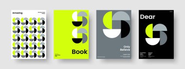 Geometrik Kitap Kapağı Tasarımı. Modern Poster Şablonu. İzole edilmiş Banner Planı. Broşür. İş sunumu. Geçmişi. Rapor verin. El ilanı. Not defteri. Portföy. Marka Kimliği. Broşür. Dergi