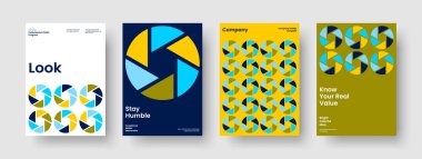 Soyut Rapor Düzeni. İzole Broşür Şablonu. Yaratıcı Flyer Tasarımı. Kitap kapağı. Poster. Pankart. İş sunumu. Geçmişi. Marka Kimliği. Broşür. Not defteri. Katalog. Haber bülteni