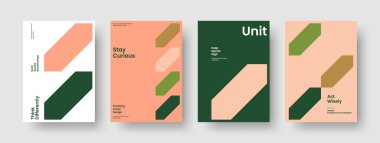 Modern Poster Tasarımı. Soyut Arkaplan Düzeni. İzole iş sunum şablonu. Pankart. El ilanı. Broşür. Rapor verin. Kitap kapağı. El ilanı. Haber bülteni. Broşür. Reklamcılık. Not Defteri