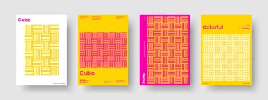 Soyut Kitap Kapağı Tasarımı. Geometrik Broşür Şablonu. Yaratıcı Flyer Düzeni. İş sunumu. Geçmişi. Rapor verin. Pankart. Poster. Marka Kimliği. Reklamcılık. Günlük. Broşür. Haber bülteni