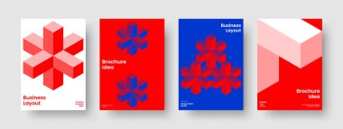 Geometrik İş Sunum Şablonu. Yaratıcı Poster Düzeni. İzole Flyer Tasarımı. Broşür. Kitap kapağı. Rapor verin. Pankart. Geçmişi. Reklamcılık. Not defteri. Portföy. Broşür. Dergi