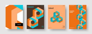 Yaratıcı Sancak Düzeni. Geometrik Rapor Şablonu. Soyut Flyer Tasarımı. Poster. İş sunumu. Kitap kapağı. Broşür. Geçmişi. Broşür. Marka Kimliği. Not defteri. Dergi. Reklamcılık