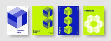 Geometric Business Presentation Template. Creative Report Layout. Abstract Book Cover Design. Banner. Poster. Brochure. Flyer. Background. Magazine. Journal. Brand Identity. Leaflet. Portfolio