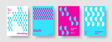 Yaratıcı Sancak Şablonu. Soyut İş Sunum Düzeni. İzole Arkaplan Tasarımı. El ilanı. Kitap kapağı. Poster. Broşür. Rapor verin. Not defteri. Marka Kimliği. Dergi. Günlük. Broşür