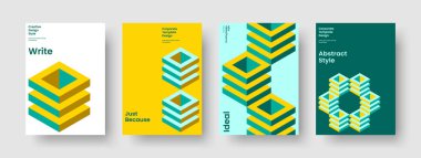 Soyut Poster Tasarımı. Yaratıcı Broşür Düzeni. İzole Rapor Şablonu. İş sunumu. Kitap kapağı. Pankart. Geçmişi. El ilanı. Not defteri. Broşür. Dergi. Portföy. Marka Kimliği