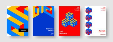 Geometrik Poster Tasarımı. İzole edilmiş Arkaplan Şablonu. Yaratıcı İş Sunumu Modeli. Broşür. Rapor verin. El ilanı. Kitap kapağı. Pankart. Günlük. Haber bülteni. Dergi. Broşür. El ilanı