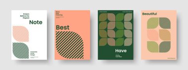 Geometrik Kitap Kapağı Şablonu. İzole Rapor Düzeni. Modern Broşür Tasarımı. El ilanı. Pankart. Poster. İş sunumu. Geçmişi. Broşür. Haber bülteni. Dergi. Günlük. Not defteri. Katalog