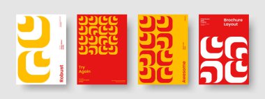 Soyut Kitap Kapağı Tasarımı. Yaratıcı İş Sunumu Modeli. İzole Poster Şablonu. El ilanı. Broşür. Geçmişi. Rapor verin. Pankart. Günlük. Marka Kimliği. Dergi. Portföy. Haber bülteni