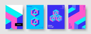 Soyut Rapor Düzeni. İzole Broşür Tasarımı. Yaratıcı Arkaplan Şablonu. Poster. Pankart. El ilanı. İş sunumu. Kitap kapağı. Dergi. Reklamcılık. Not defteri. Haber bülteni. Günlük