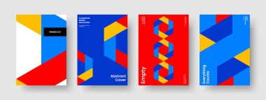 Geometrik Sancak Şablonu. Yaratıcı İş Sunumu Tasarımı. Soyut Kitap Kapağı Düzeni. El ilanı. Geçmişi. Broşür. Poster. Rapor verin. Portföy. Broşür. Günlük. Reklamcılık. Dergi