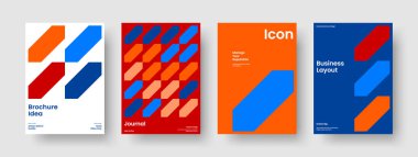 Yaratıcı İş Sunumu Modeli. Modern Broşür Tasarımı. İzole Rapor Şablonu. El ilanı. Pankart. Kitap kapağı. Geçmişi. Poster. Broşür. Dergi. Marka Kimliği. Reklamcılık. Broşür