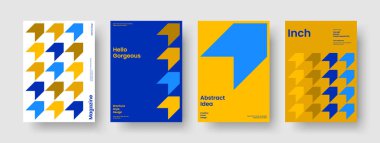 Geometrik Flyer Tasarımı. Modern Poster Şablonu. İzole Broşür Planı. Geçmişi. Kitap kapağı. İş sunumu. Rapor verin. Pankart. Günlük. Katalog. El ilanı. Broşür. Reklamcılık. Haber bülteni