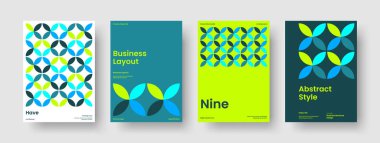 Geometrik Broşür Tasarımı. İzole edilmiş iş sunum düzeni. Soyut Arkaplan Şablonu. Kitap kapağı. Rapor verin. Pankart. El ilanı. Poster. Dergi. Günlük. El ilanı. Marka Kimliği. Broşür