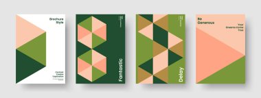 İzole edilmiş İş Sunumu Tasarımı. Yaratıcı Rapor Düzeni. Soyut Poster Şablonu. El ilanı. Broşür. Pankart. Kitap kapağı. Geçmişi. Broşür. Katalog. Haber bülteni. Portföy. El ilanı