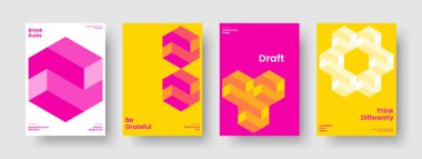 Soyut Broşür Düzeni. Geometrik Poster Şablonu. Yaratıcı Arka plan Tasarımı. El ilanı. İş sunumu. Pankart. Kitap kapağı. Rapor verin. El ilanı. Broşür. Dergi. Marka Kimliği. Portföy