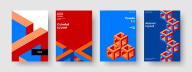 Modern İş Sunumu Mizanpajı. Soyut Flyer Tasarımı. İzole edilmiş Arkaplan Şablonu. Broşür. Pankart. Kitap kapağı. Poster. Rapor verin. Katalog. Dergi. Günlük. Haber bülteni. Not Defteri