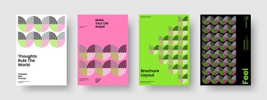 Soyut Kitap Kapağı Düzeni. Geometrik Poster Tasarımı. Modern Flyer Şablonu. Pankart. İş sunumu. Broşür. Rapor verin. Geçmişi. Reklamcılık. Haber bülteni. Portföy. Katalog. Not Defteri