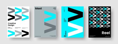 Yaratıcı Broşür Düzeni. Geometrik Flyer Tasarımı. Soyut Rapor Şablonu. Pankart. İş sunumu. Kitap kapağı. Geçmişi. Poster. Marka Kimliği. Haber bülteni. Broşür. Portföy. Katalog