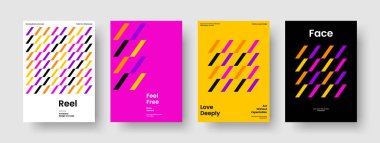 Soyut Broşür Tasarımı. Geometrik Sancak Düzeni. Modern Arkaplan Şablonu. El ilanı. Rapor verin. Kitap kapağı. Poster. İş sunumu. Haber bülteni. El ilanı. Broşür. Reklamcılık. Dergi