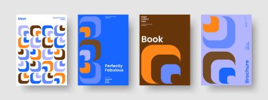 Soyut Flyer Düzeni. Geometrik Poster Tasarımı. İzole edilmiş Banner Şablonu. Kitap kapağı. İş sunumu. Geçmişi. Broşür. Rapor verin. El ilanı. Portföy. Katalog. Broşür. Broşür