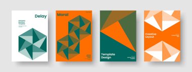 Soyut Poster Tasarımı. İzole edilmiş iş sunum düzeni. Yaratıcı Rapor Şablonu. Kitap kapağı. Broşür. El ilanı. Pankart. Geçmişi. Marka Kimliği. El ilanı. Haber bülteni. Broşür. Dergi