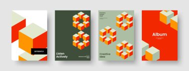 İzole Rapor Şablonu. Geometrik Bayrak Tasarımı. Soyut Arkaplan Düzeni. El ilanı. Broşür. İş sunumu. Poster. Kitap kapağı. Portföy. Broşür. Not defteri. Katalog. Dergi. El ilanı