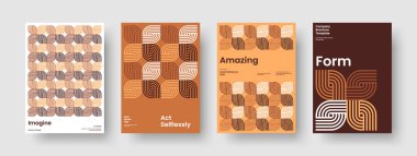 Modern İş Sunumu Mizanpajı. İzole Flyer Tasarımı. Geometrik Rapor Şablonu. Broşür. Geçmişi. Poster. Pankart. Kitap kapağı. El ilanı. Haber bülteni. Broşür. Portföy. Katalog. Dergi