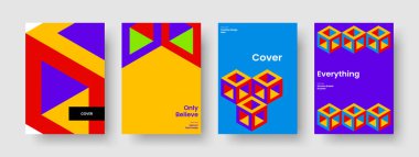 Yaratıcı Broşür Düzeni. Geometrik Sancak Şablonu. Modern Poster Tasarımı. Rapor verin. El ilanı. Kitap kapağı. Geçmişi. İş sunumu. Marka Kimliği. El ilanı. Günlük. Katalog. Broşür
