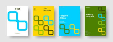 Modern Broşür Şablonu. İzole edilmiş İş Sunumu Tasarımı. Yaratıcı Sancak Düzeni. Poster. El ilanı. Kitap kapağı. Geçmişi. Rapor verin. Katalog. Dergi. Marka Kimliği. El ilanı. Broşür