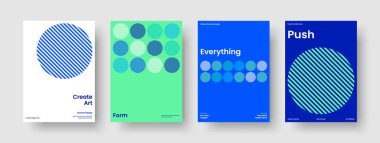 Soyut İş Sunum Şablonu. Yaratıcı Broşür Düzeni. İzole Poster Tasarımı. Pankart. Rapor verin. Kitap kapağı. Geçmişi. El ilanı. Günlük. Katalog. Portföy. Broşür. El ilanı. Haber bülteni