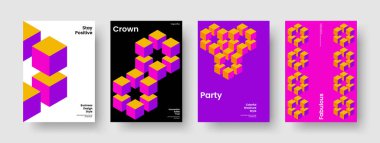 Geometrik Broşür Tasarımı. İzole Rapor Şablonu. Modern Arkaplan Düzeni. İş sunumu. Pankart. Poster. Kitap kapağı. El ilanı. Broşür. Günlük. Not defteri. Dergi. Reklamcılık. El ilanı