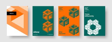 İzole Rapor Şablonu. Yaratıcı Broşür Düzeni. Modern İş Sunumu Tasarımı. Kitap kapağı. Poster. El ilanı. Pankart. Geçmişi. Not defteri. Katalog. Haber bülteni. Marka Kimliği. Broşür