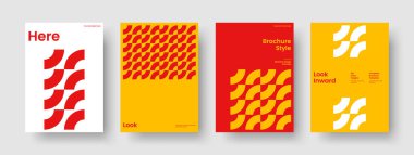 İzole edilmiş Bayrak Tasarımı. Geometrik Broşür Şablonu. Modern İş Sunumu Mizanpajı. Poster. Rapor verin. El ilanı. Kitap kapağı. Geçmişi. Katalog. Haber bülteni. Marka Kimliği. Portföy. Not Defteri