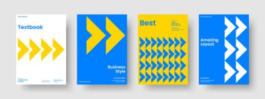 Geometrik Broşür Tasarımı. Yaratıcı Kitap Kapağı Düzeni. İzole edilmiş Flyer Şablonu. İş sunumu. Pankart. Poster. Rapor verin. Geçmişi. Not defteri. Katalog. Marka Kimliği. Portföy. El ilanı