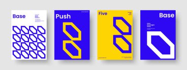 Geometrik Sancak Düzeni. İzole Broşür Şablonu. Modern Rapor Tasarımı. Poster. Kitap kapağı. İş sunumu. Geçmişi. El ilanı. Not defteri. Portföy. Dergi. El ilanı. Broşür. Broşür