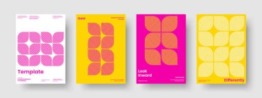 İzole Broşür Şablonu. Modern Arkaplan Düzeni. Soyut Kitap Kapağı Tasarımı. Poster. Pankart. El ilanı. İş sunumu. Rapor verin. Dergi. El ilanı. Haber bülteni. Reklamcılık. Günlük. Broşür