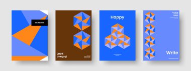 Geometrik Arkaplan Tasarımı. Modern İş Sunum Şablonu. İzole Rapor Düzeni. Broşür. Kitap kapağı. El ilanı. Pankart. Poster. Marka Kimliği. Günlük. Not defteri. Reklamcılık. Broşür