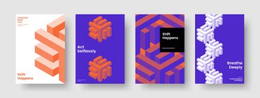 Modern Poster Şablonu. Soyut Kitap Kapağı Düzeni. İzole Flyer Tasarımı. Rapor verin. Pankart. İş sunumu. Geçmişi. Broşür. Günlük. El ilanı. Katalog. Dergi. Marka Kimliği