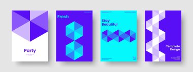 Geometrik Arkaplan Tasarımı. İzole edilmiş Flyer Şablonu. Soyut Poster Düzeni. Rapor verin. İş sunumu. Kitap kapağı. Broşür. Pankart. Portföy. Reklamcılık. Broşür. El ilanı. Dergi