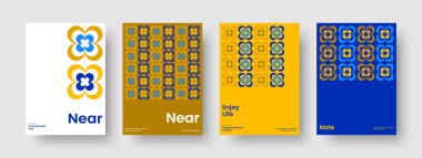 İzole Flyer Tasarımı. Soyut Broşür Şablonu. Yaratıcı Rapor Düzeni. Kitap kapağı. Poster. İş sunumu. Geçmişi. Pankart. Not defteri. Haber bülteni. Katalog. Portföy. Günlük. Dergi